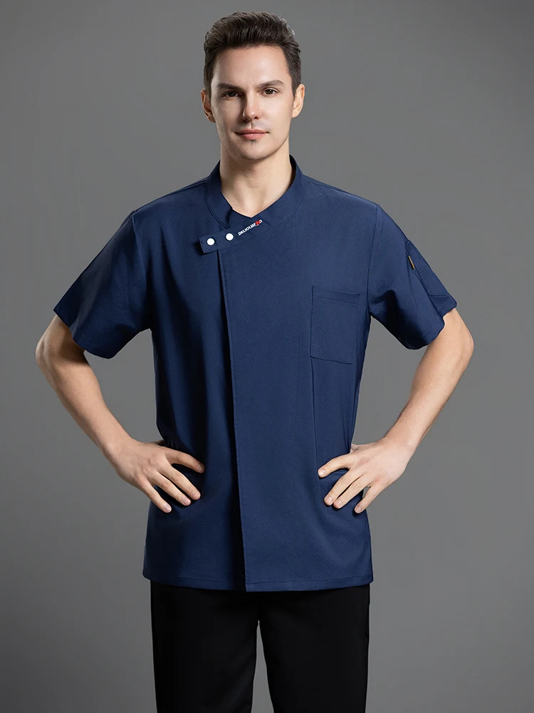 Hotel Restaurant Koken Uniform Kantine Bakken Gebak Baker Jas Keuken Chef T-shirt Catering Koksjas Cafe Ober Overalls