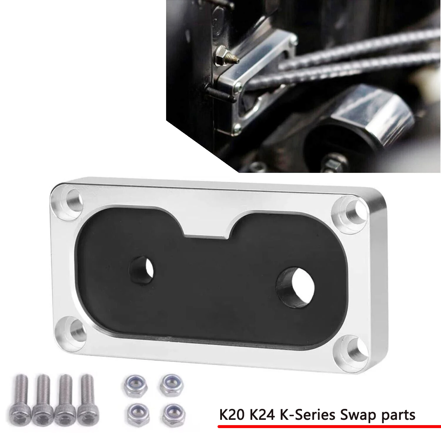 Pasacables para Palanca de Cambios, Compatible con Integra, Honda Civic, K20, K24, Intercambio de la Serie K