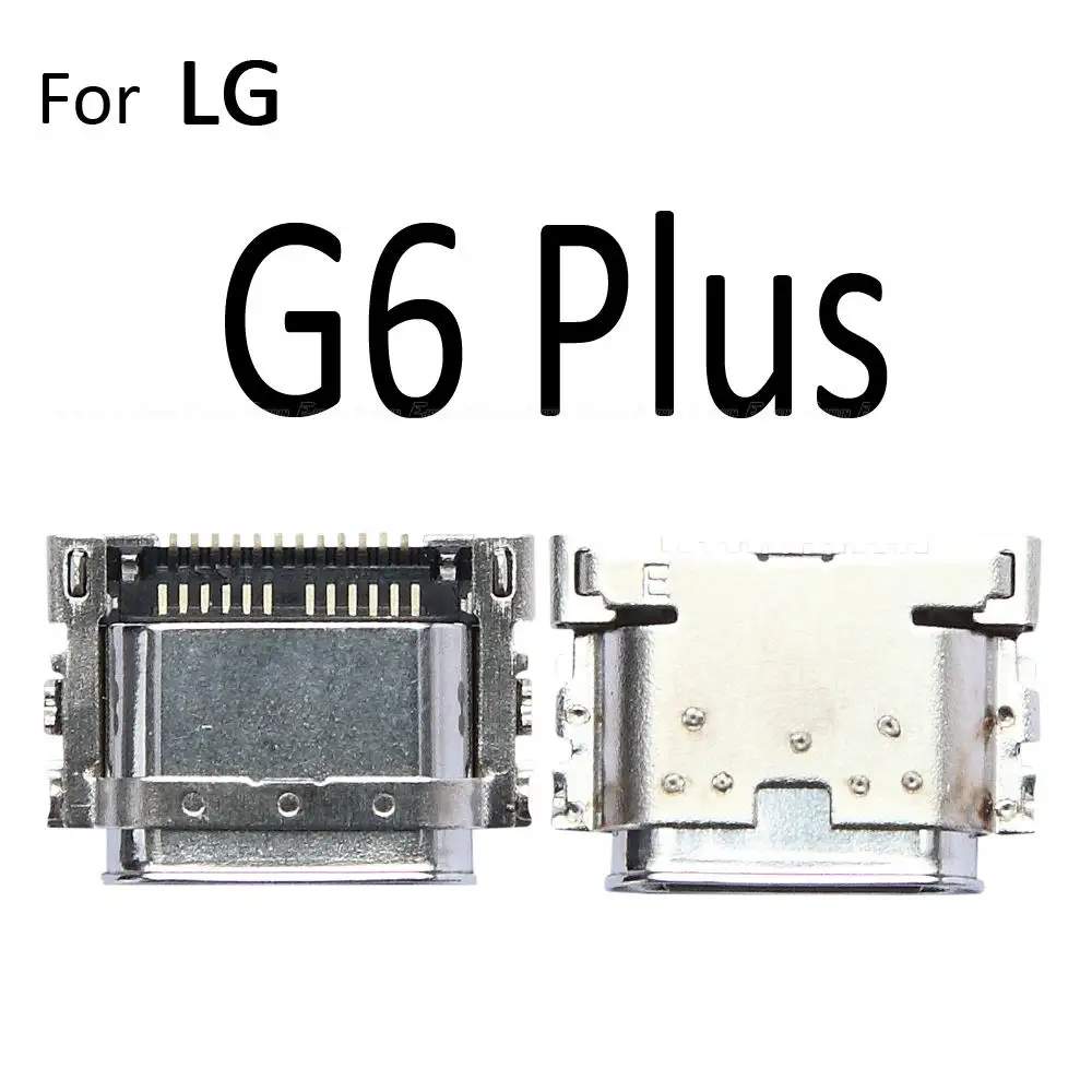 Conector Micro USB tipo C, puerto de carga para LG G5 G6 G7 One Plus Fit G8 G8X G8S ThinQ