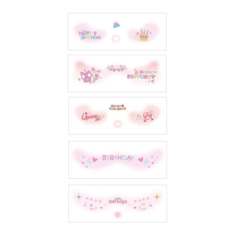 Soug 10 pièces maquillage visage autocollants taches de rousseur tatouage autocollants or argent métallique temporaire tatouage autocollants paillettes visage beauté outils