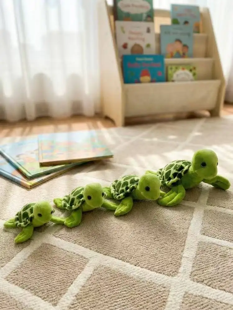 Neueste Eltern-Kind-Schildkröten-Puppe Kawaii Plüschtier Figur Cartoon Anime Niedliches Kinder-Geburtstags- und Feiertagsgeschenk – Detail 23