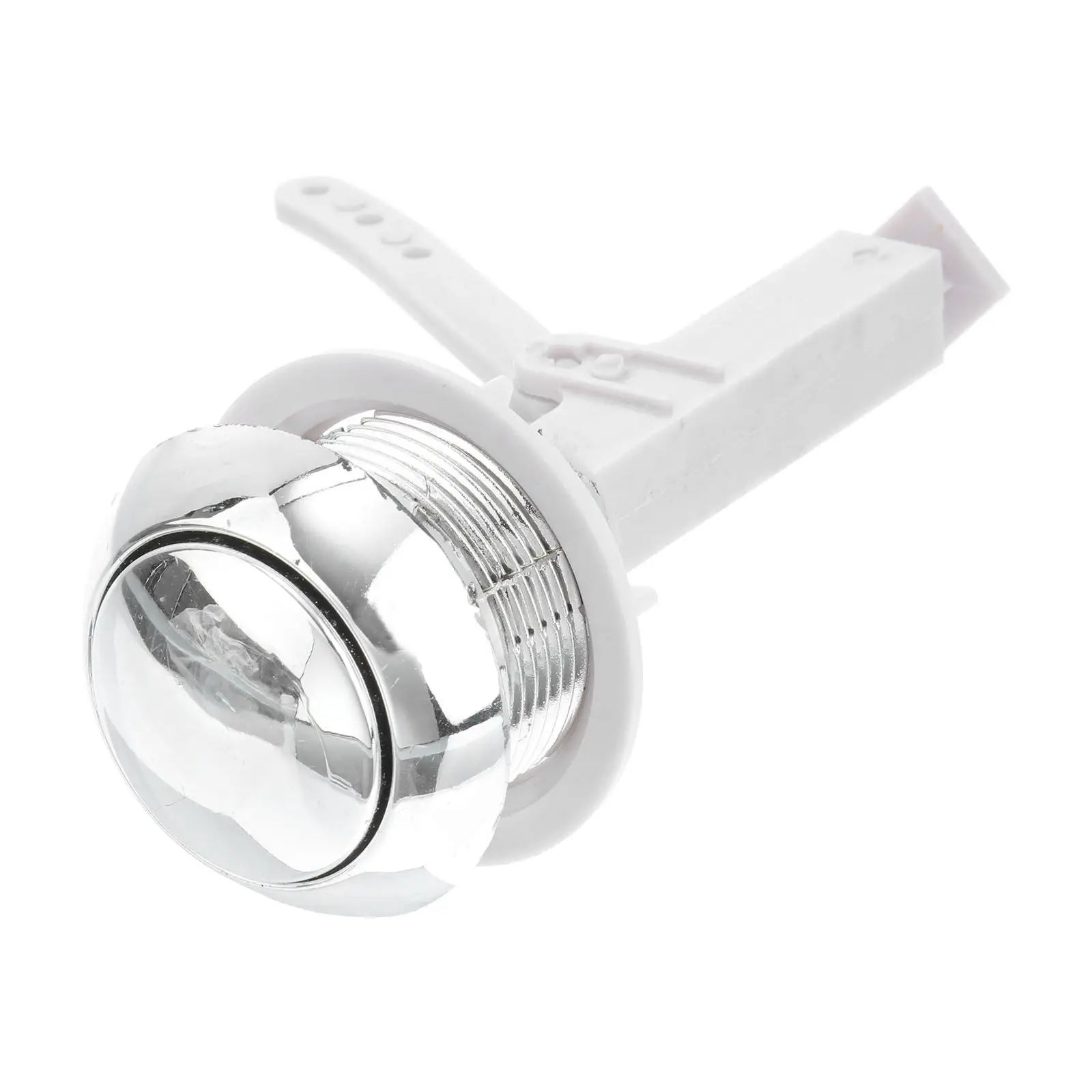 

Plastic Toilet Button Rod for Water Tank Single Flush Mechanism Electroplated Surface Easy Installation Compatible with Standard