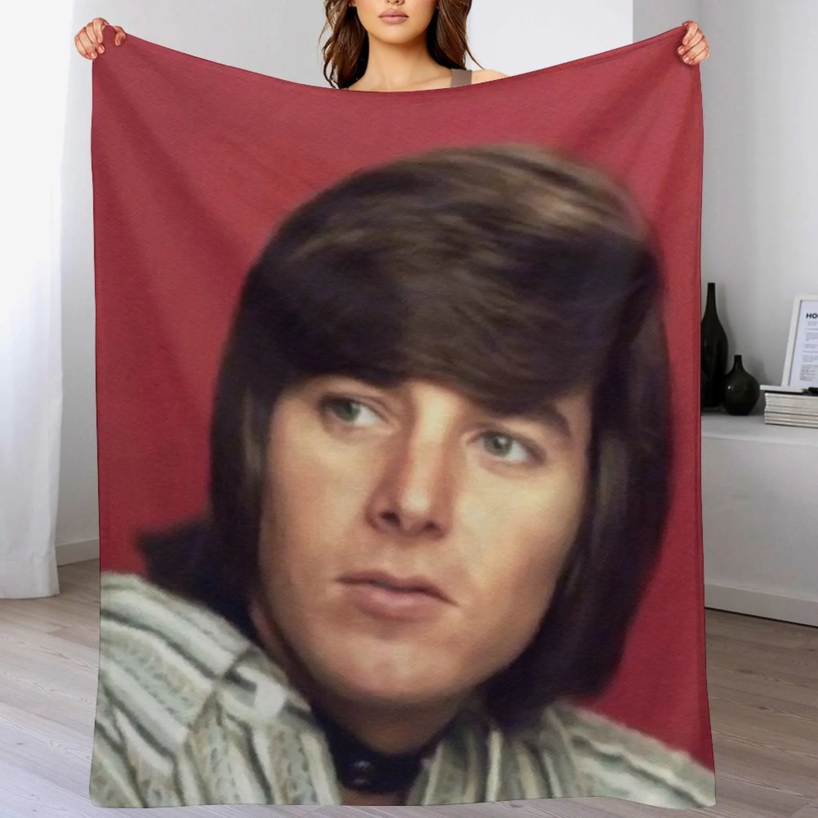 Couverture Bobby Sherman Music Star, plaid chaud et doux pour l'hiver