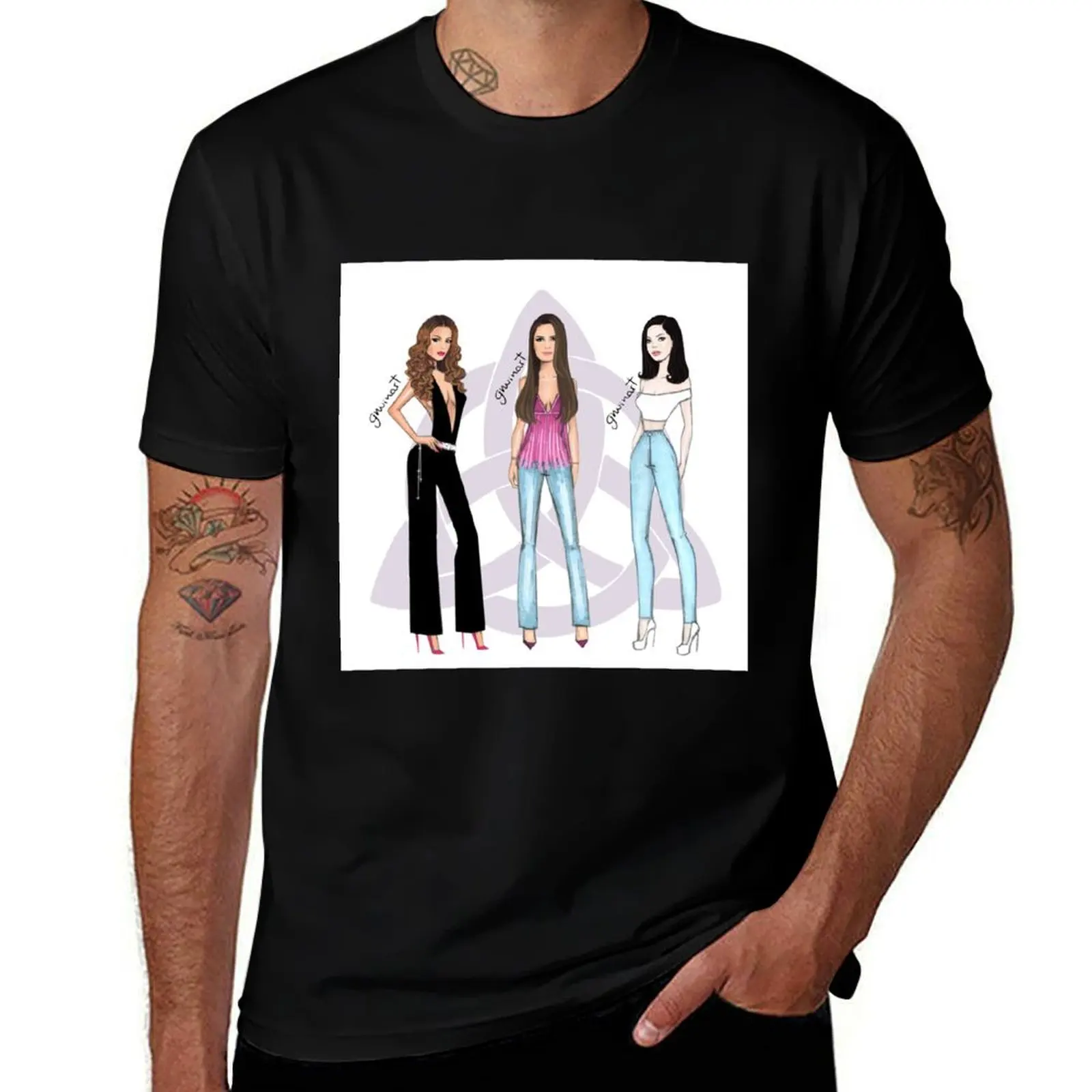 Charmed (Embrujadas) T-Shirt Big Size Crew Neck T-Shirt