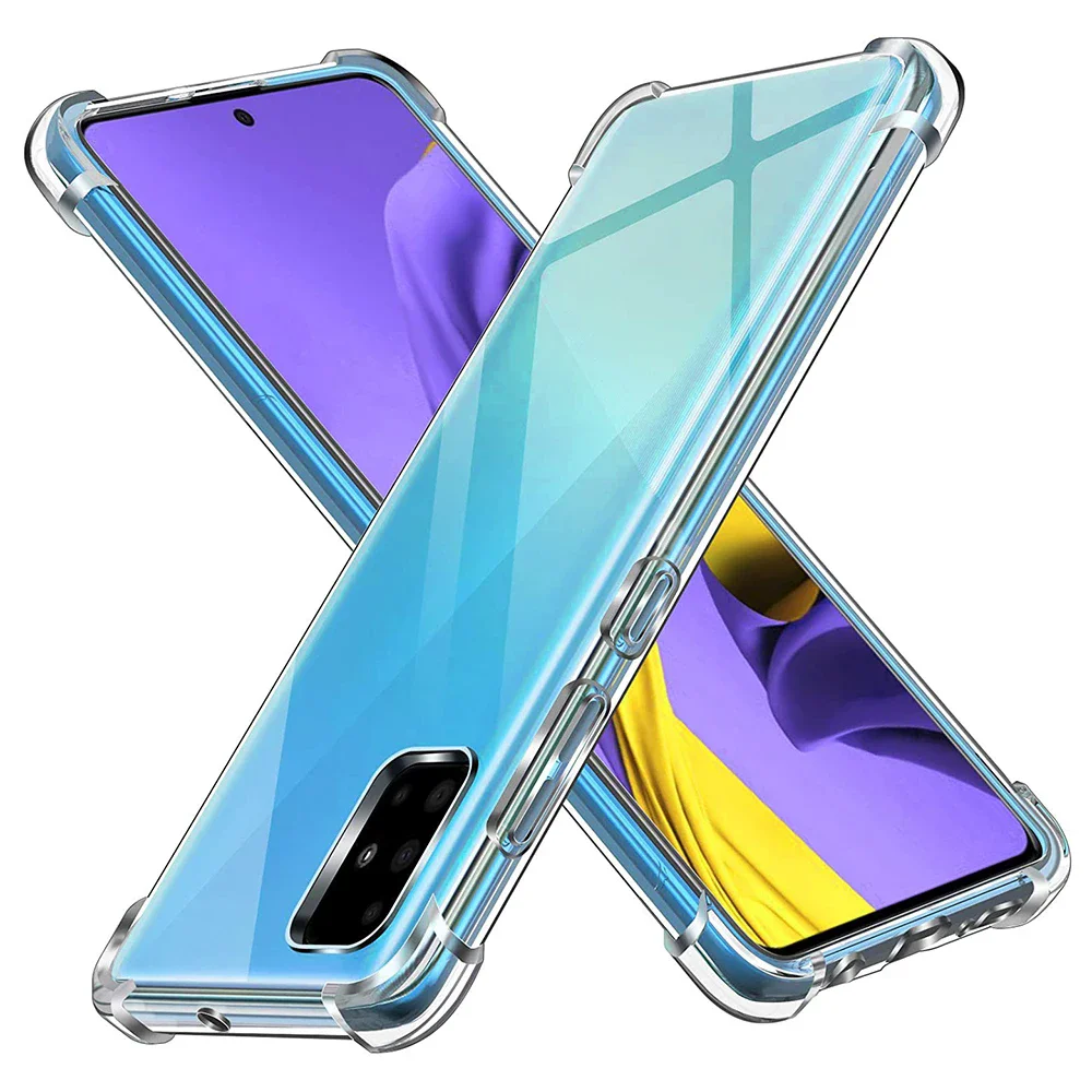 Прозрачный силиконовый мягкий противоударный чехол для Samsung Galaxy M30S M21 M10 M20 M51 M11 M01 M31S M62 M52 M23 M53 M33 5G задняя крышка