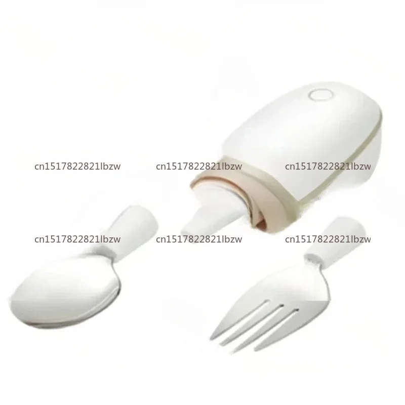 Rechargeable smart anti-vibration spoon, assist Parkinsons hand-shaking seniors to eat tableware anti-cream spoon