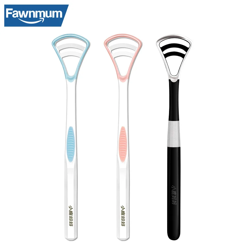 

Fawnmum Silicone Tongue Scraper 1Pcs Macaron Color Tonger Brush Cleaning Tools Toothbrush Oral Care Fresh Breath Safe Clean