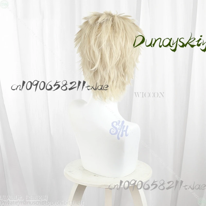 Anime Kaoru Hana Wa Rin Zu Saku Cosplay Rintaro Tsumugi Kostüm Kurze Blass Gold Perücken Coser Hitzebeständige Halloween Party Cos