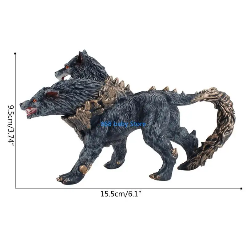 29ee beängstigende Höllenhund -Ornamente Spielzeugparty Gunst für Kinder und Erwachsene für kreative Vorräte