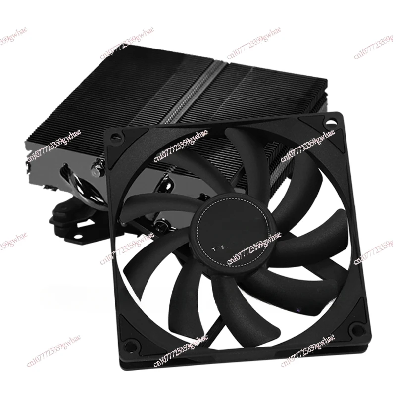 AXP90 X53 X47 X36 FULL BLACK Press down the cpu fan radiator itx small A4 chassis.