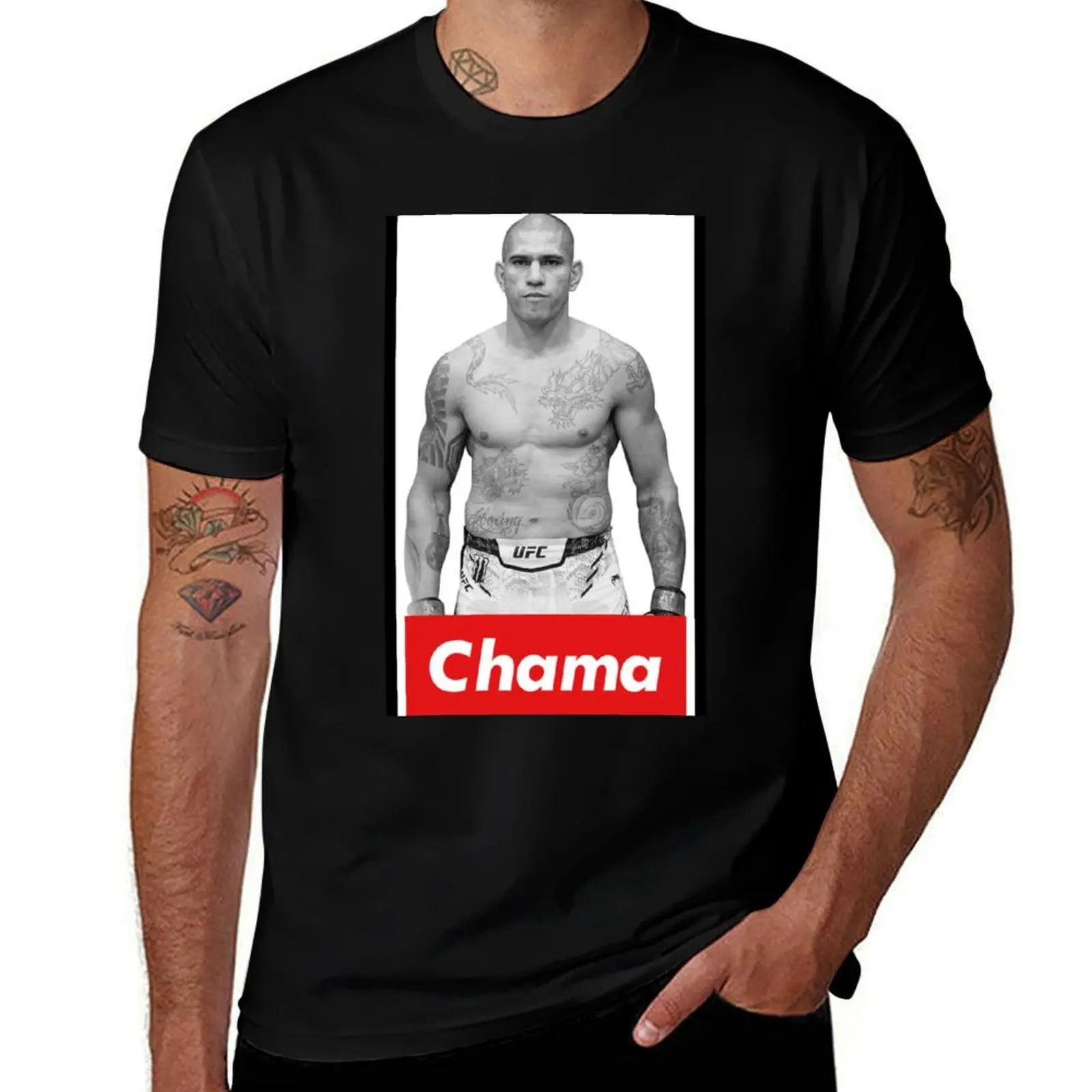 Alex Pereira - Chama T-Shirt Plus Size Short Sleeve T-Shirt