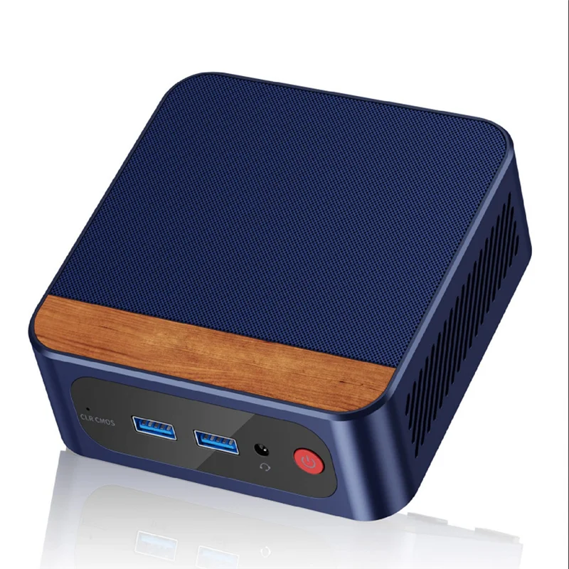 Hohe Qualität-Mini PC Twin Lake DDR4 8GB RAM 128GB SSD Für Win11 Pro WIFI6 BT Desktop Gaming Computer UNS Stecker