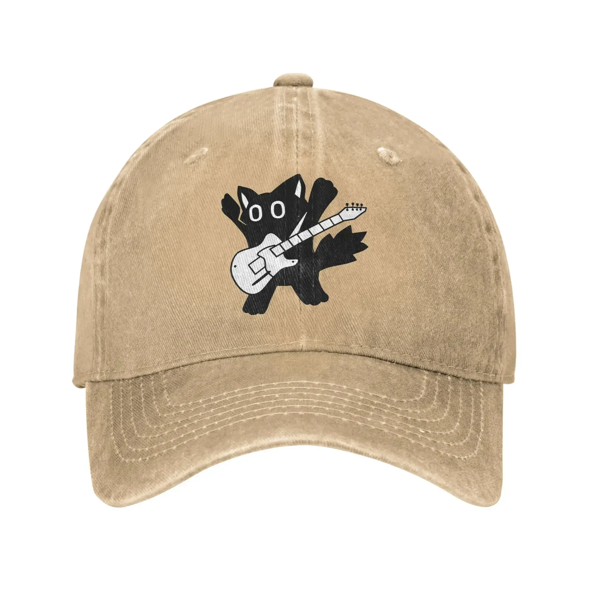 2026 Summer  Cartoon Cat Group Printed Baseball Cap Sun Hot Sale Washed Hip Hop Hats Women Men Casual Tennis Skate Baseball Caps
