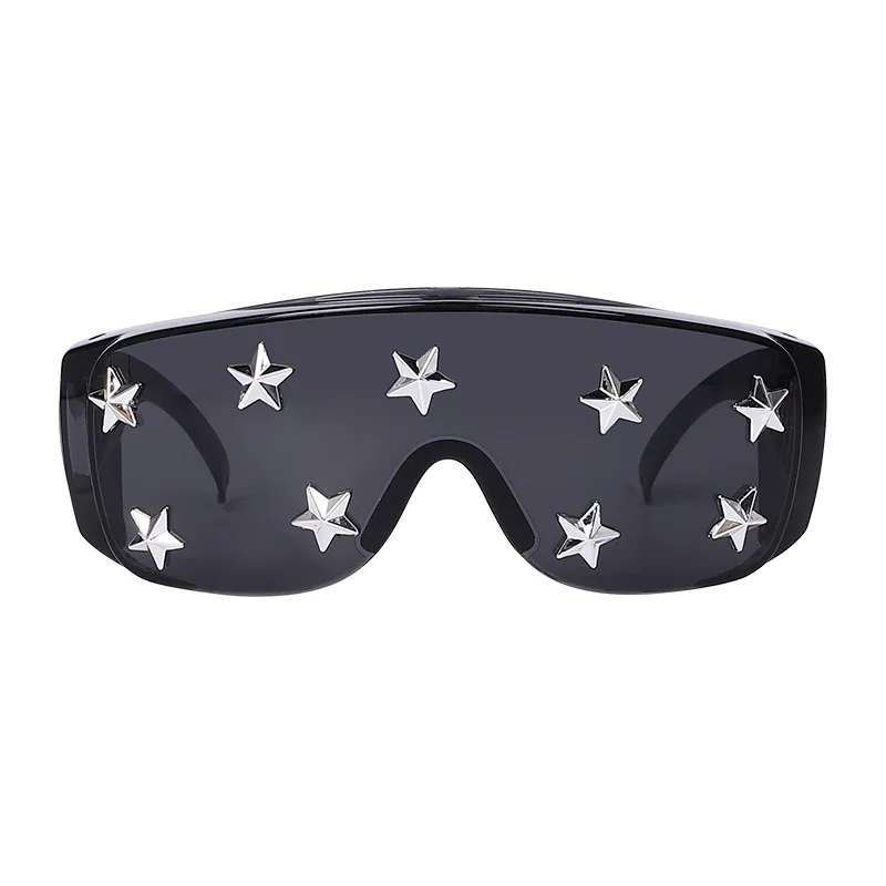 

Labor Protection Mirror Color Blinds Glasses Windproof Dustproof Waterproof Impact Resistant Handmade Five-Pointed Star Goggles