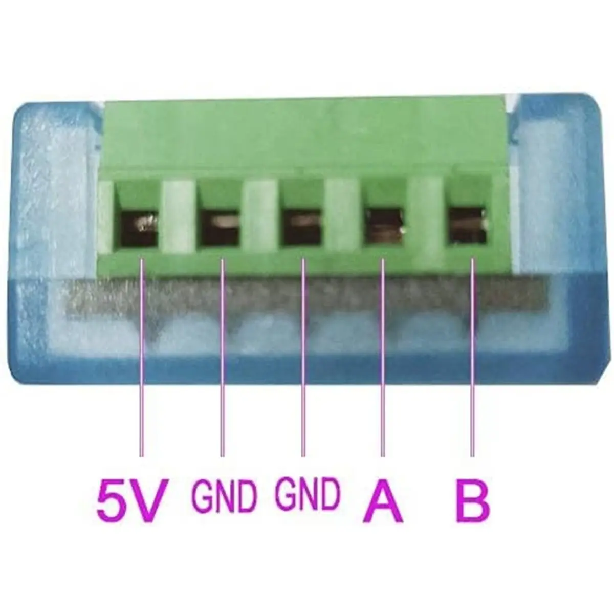 USB to RS485 Adapter CH340 Communication Industrial RS485 Converter A+ B- VCC GND for 10 8 7 MacOS Linux