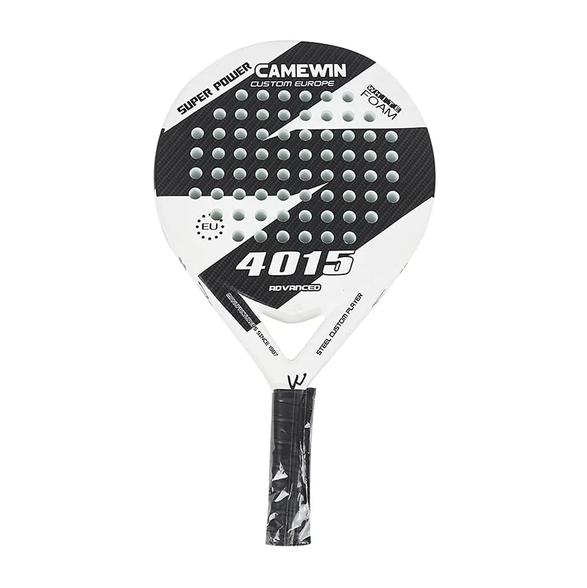 

Carbon Beach Plate Tennis Racket, Cage Type Beach Carbon Fiber Racket