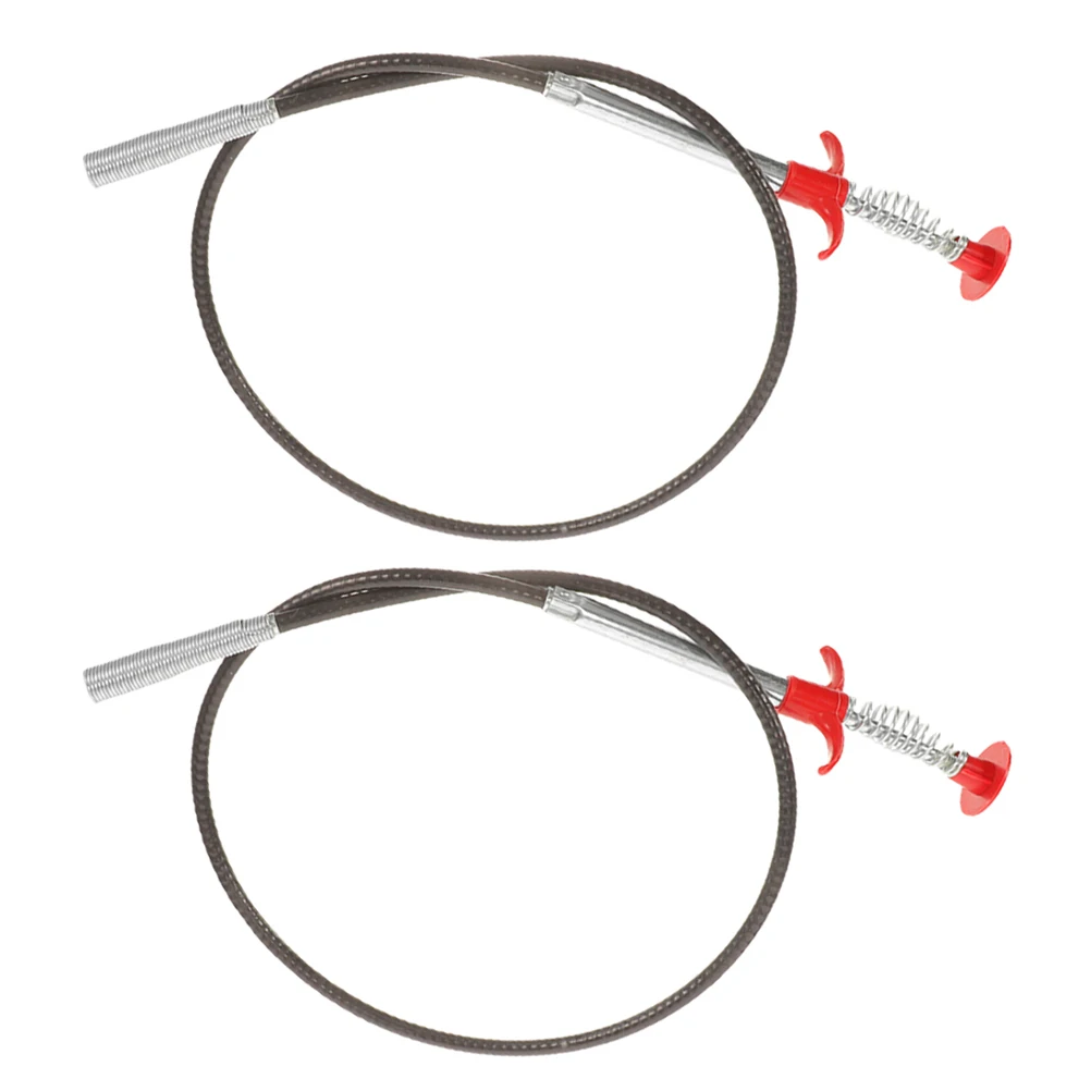 

2Pcs Four-claw Auger Claw Stick Stainless Steel Hair Catcher Drain Remover Plumber Snake Tub Tool Sink Unclogger