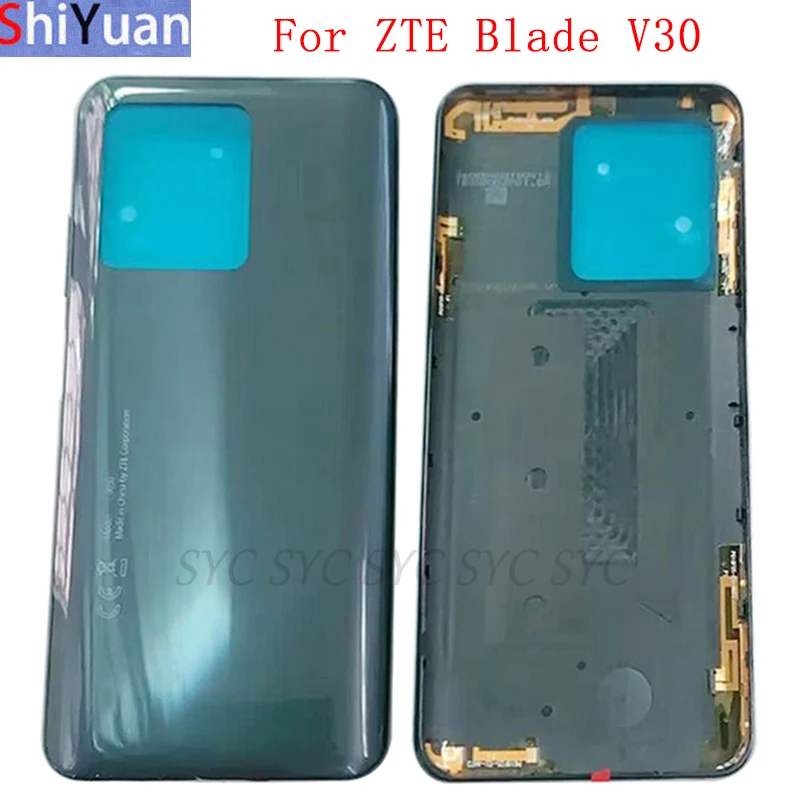 

Battery Cover Rear Door Housing Back Case For ZTE Blade V30 9030 Battery Cover with Logo Replacement Parts