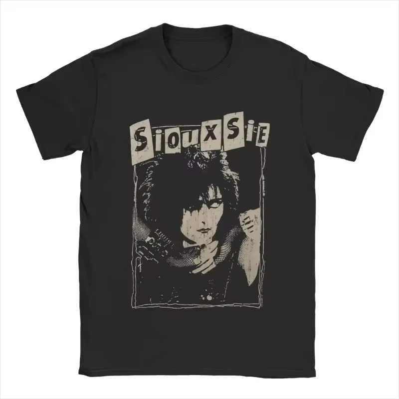 

sherkSiouxsie Sioux Susan Janet Ballion T Shirts Streetwear Men Women Short Sleeve Over Sized Versatile Harajuku Unisex Tops