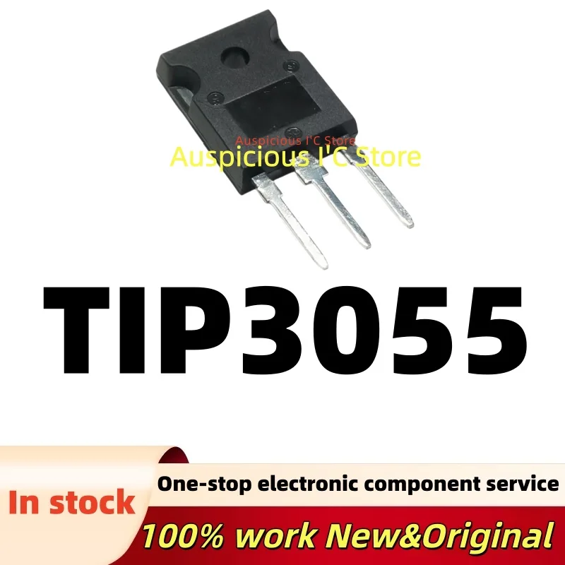 

(10pcs) TIP3055 15A 100V TO-247