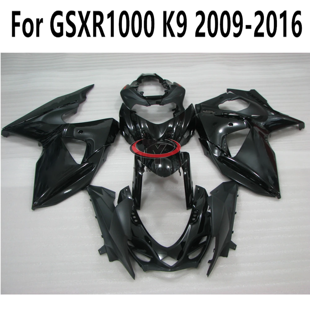 

Black Bodywork Cowling Motorcycle Full Fairing Kit For GSXR1000 K9 2009-2010-2011-2012-2013-2014-2015-2016 Fit GSXR 1000