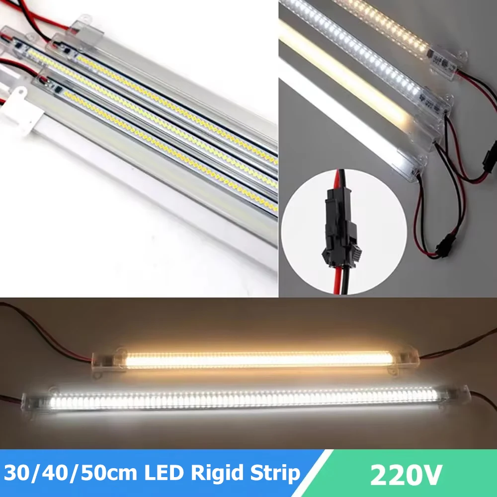 

Поп 30/40/50 см светодиодный барный светильник, жесткая светодиодная лента, прозрачный/молковисто-белый корпус, белый прожектор, кухонная витрина, витрина, лампа