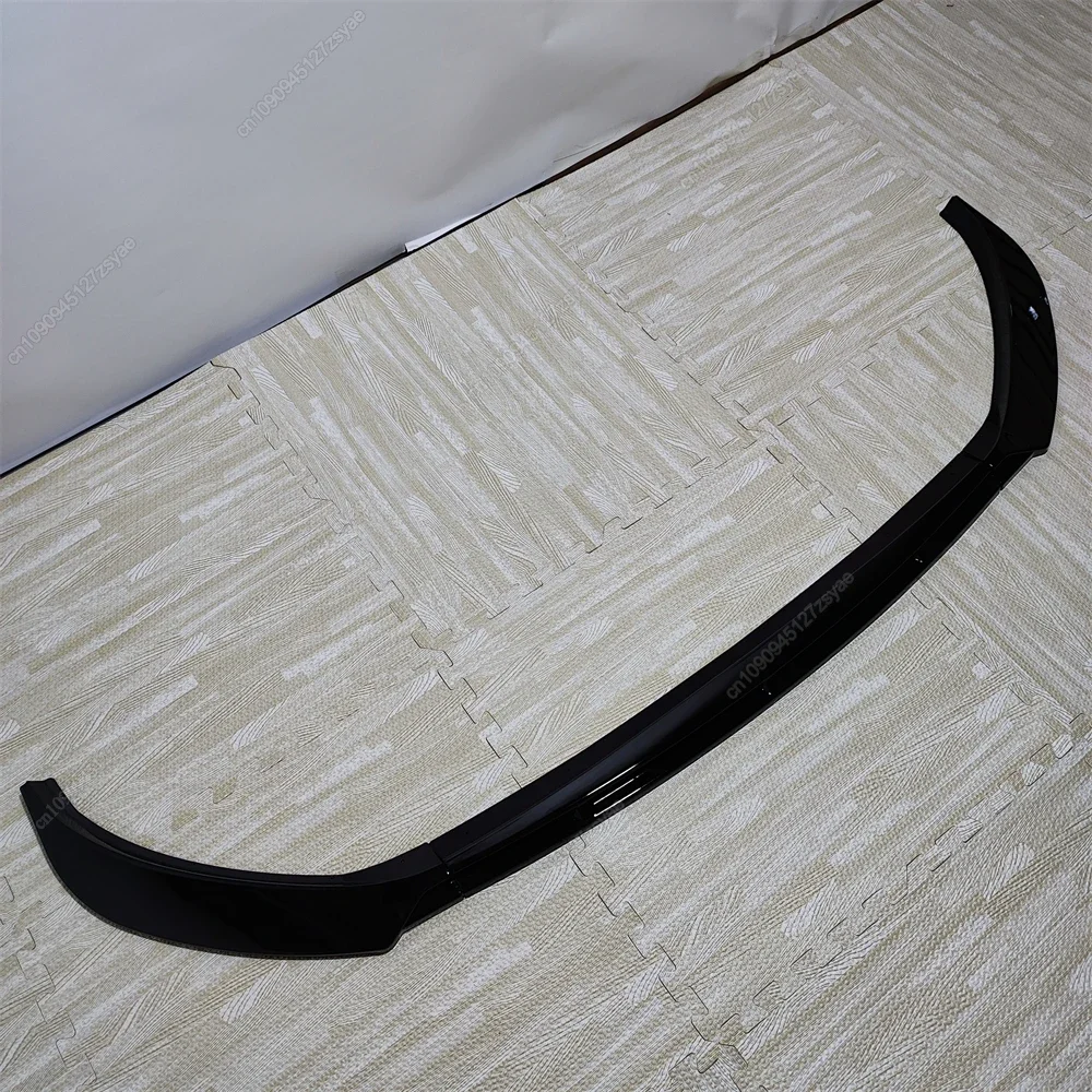 Car Front Bumper Lip Lower Diffuser Splitter For Seat Ibiza MK5 Standard/FR 2017-2024+ Canard Spoiler Body Kit Tuning ABS Black