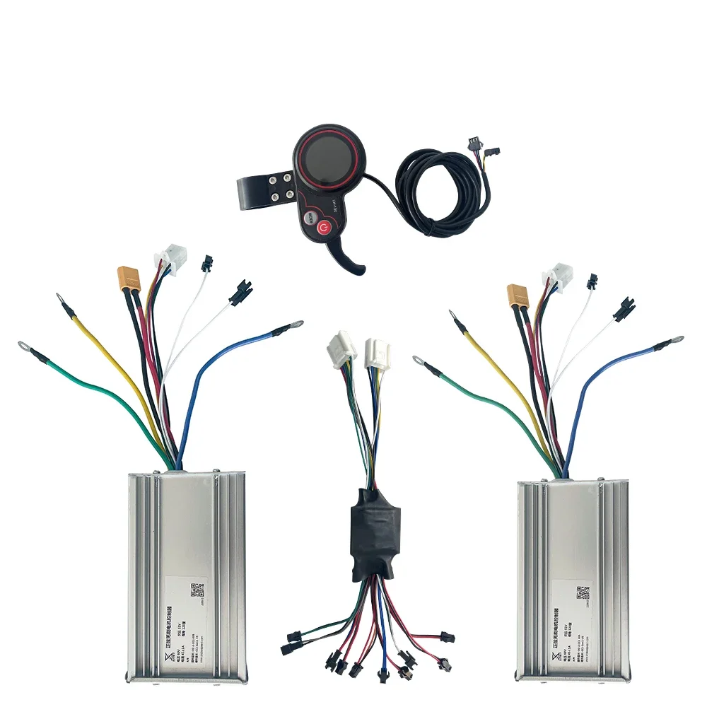 

Upgrade 60V 45A Controller Display Accelerator for FLJ 13inch Dual Motors 3200W Electric Scooter Meter Instrumentation