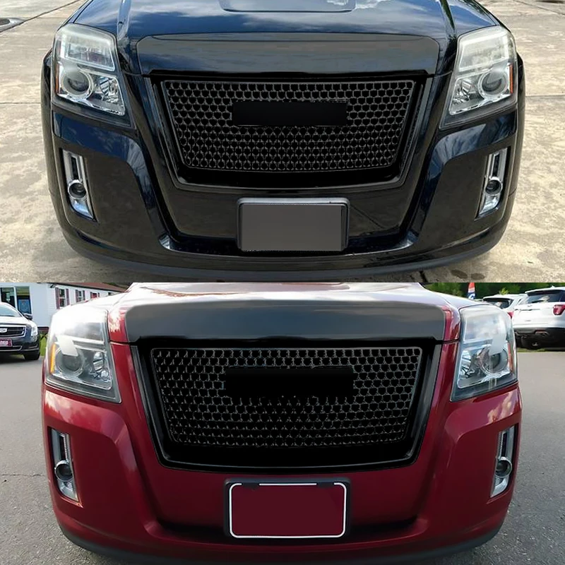 

Honeycomb Mesh for For GMC Terrain 2010 2012 2013 2014 2015 Denali Style Front Bumper Upper Grille Radiator Center Grill