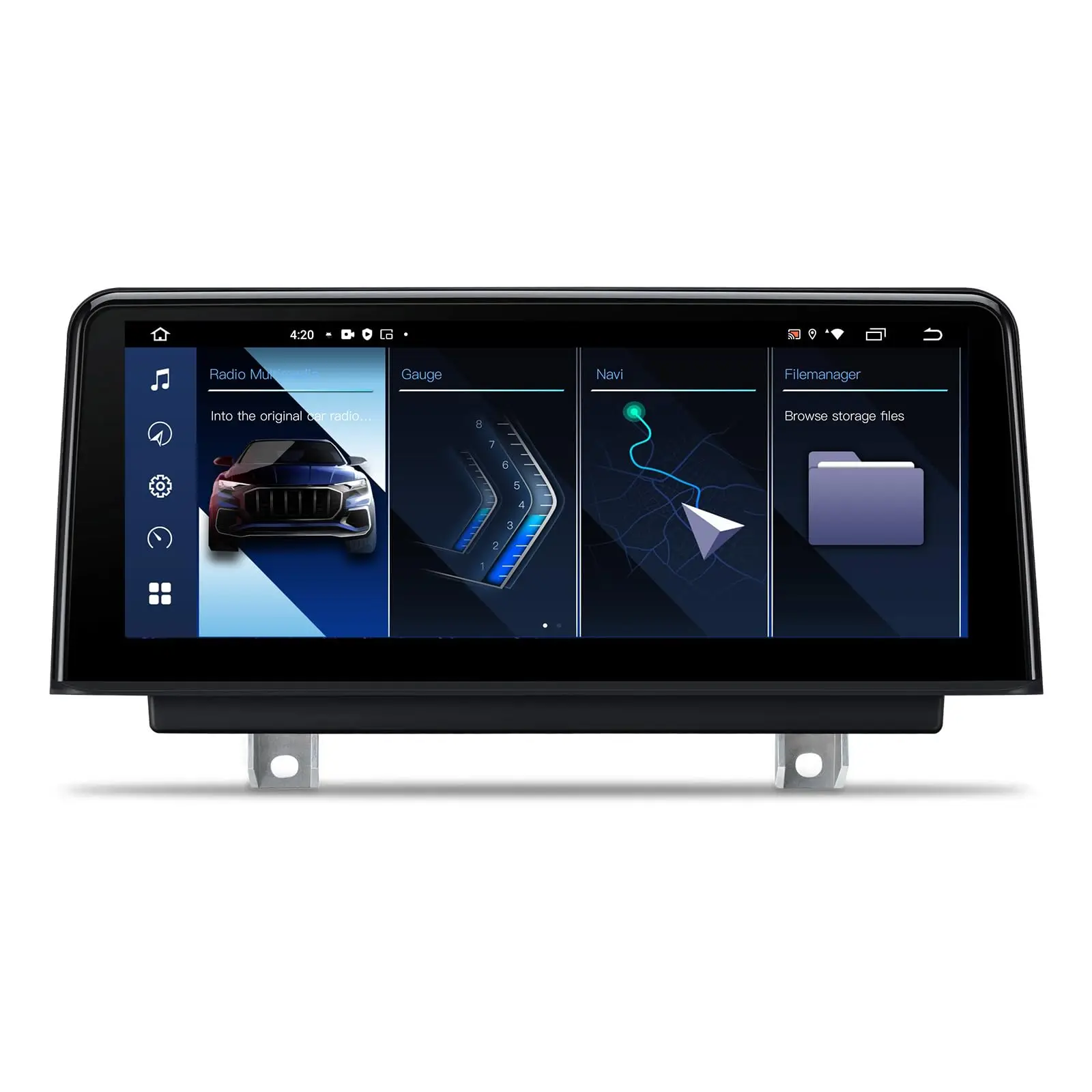 

Android car radio for BMW 3 Series F30 F31 F34 4 Series F32 F33 F36 NBT System [4+64G] wireless Carplay Android Auto, iDrive