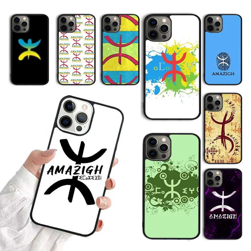 Amazigh Berber Flag Phone Case For iPhone 15 16 SE2020 11 12 13 14 Pro Max Mini Cover For iPhone Max 6 7 8 Plus coque Fundas