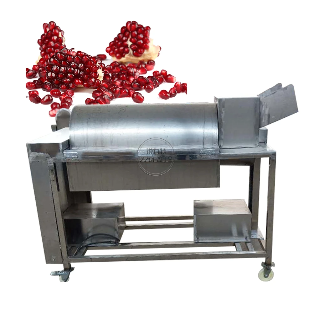 Estrattore automatico industriale per sbucciare melograno, estrattore per spremiagrumi, rimozione di semi