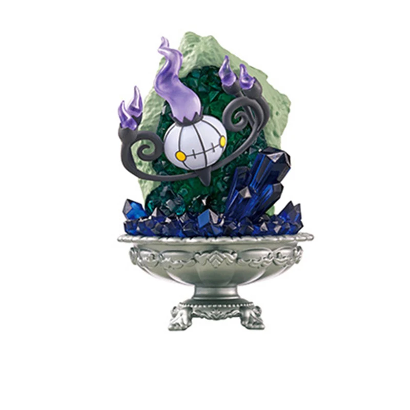 Origineel Pokemon Animatiespel Randspeelgoed Lampent Sylveon Edelsteencollectie Boxed Gacha Anime Action Model Figures - afbeelding 1