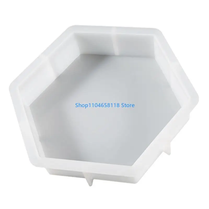 Upgrade Hexagonal Geometry Block Silicone Mold Large Small Resin Mold for Preserving Flowers Desktop Decor