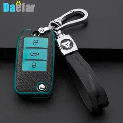 TPU Leather Car Flip Key Case Cover Bag Shell For Roewe RX5 MG3 MG5 MG6 MG7 MG ZS GT GS 350 360 750 Protector Accessories
