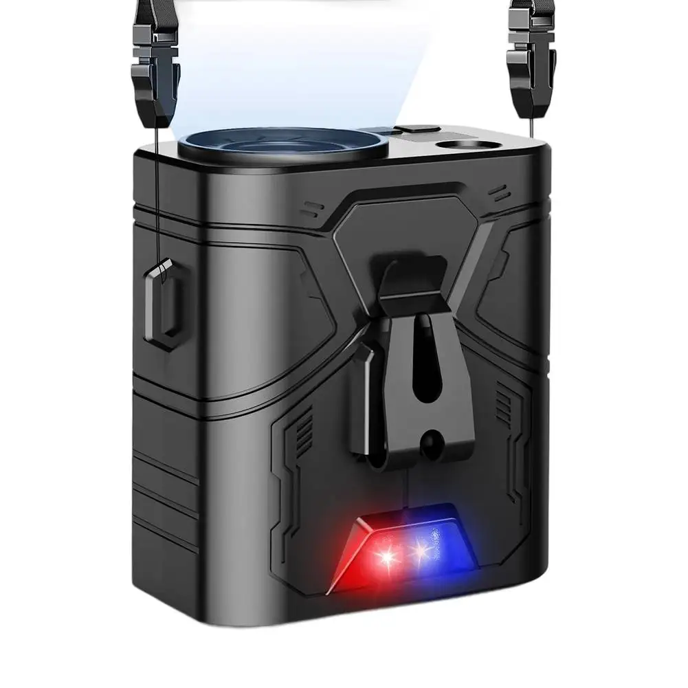 

Перезаряжаемый поясной вентилятор для кемпинга с LED-подсветкой, портативное охлаждающее устройство с креплением на пояс