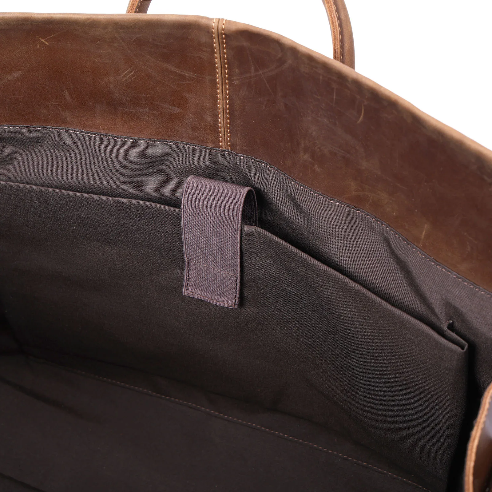 Vintage Echtleder-Reisetasche für Herren, Große Kapazität, Leder-Sporttasche, Klassischer Stil, Wochenendtasche, Übernachtungstasche – Detail 32