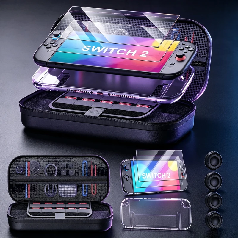 Travel Accessories Kit Bag - Kit Aksesori Pelindung yang Kompatibel dengan