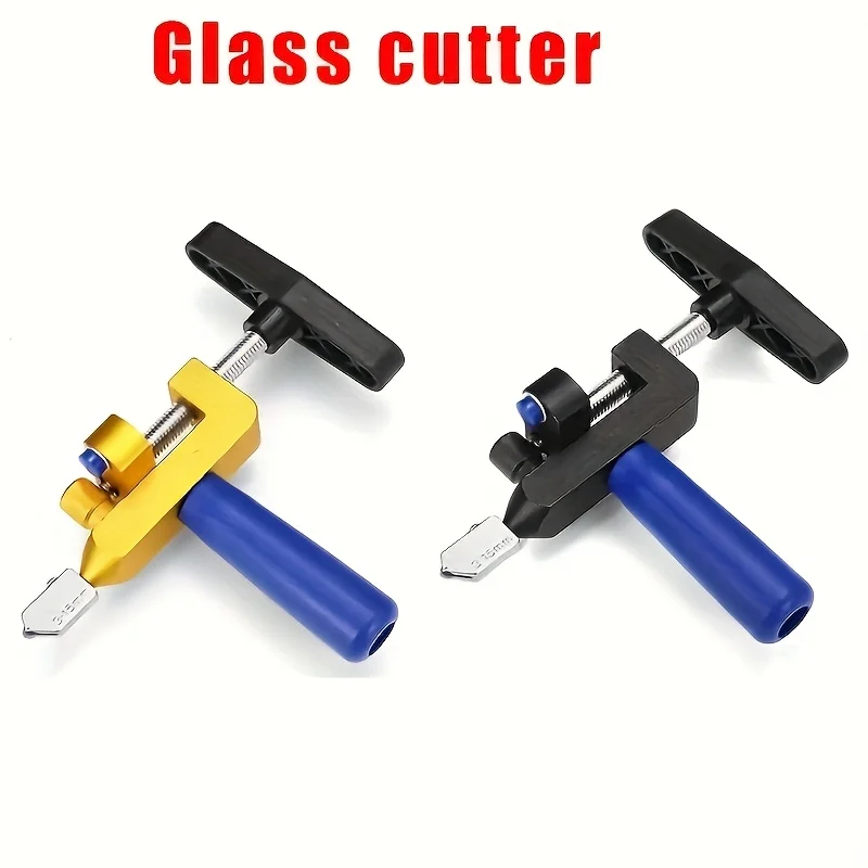 

Handheld Ceramic Cutter with Knife Wheel Breaking Divider Knife Durable Manual Tile Glass Cutting Tool Kit for Home DIY Cutting