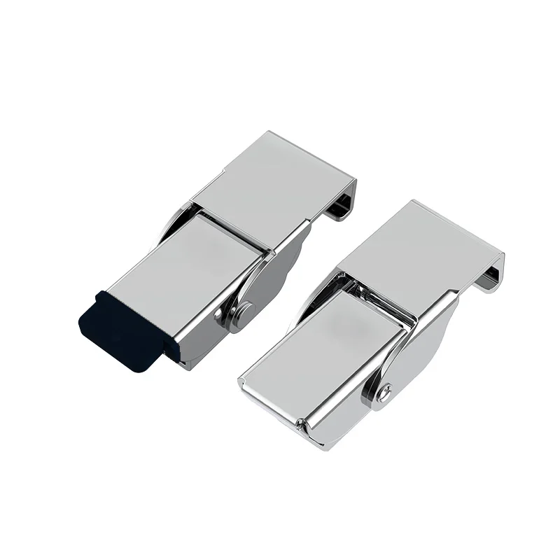 1PCS Stainless Steel Spring Duckbill Buckle Beehive Buckle Accessories Toolbox Padlock Fixed Cabinet Door Hook Buckle Hardware