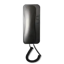 Black Colour electronic phone entry system Audio interphone Without Outdoor Station intercom tube