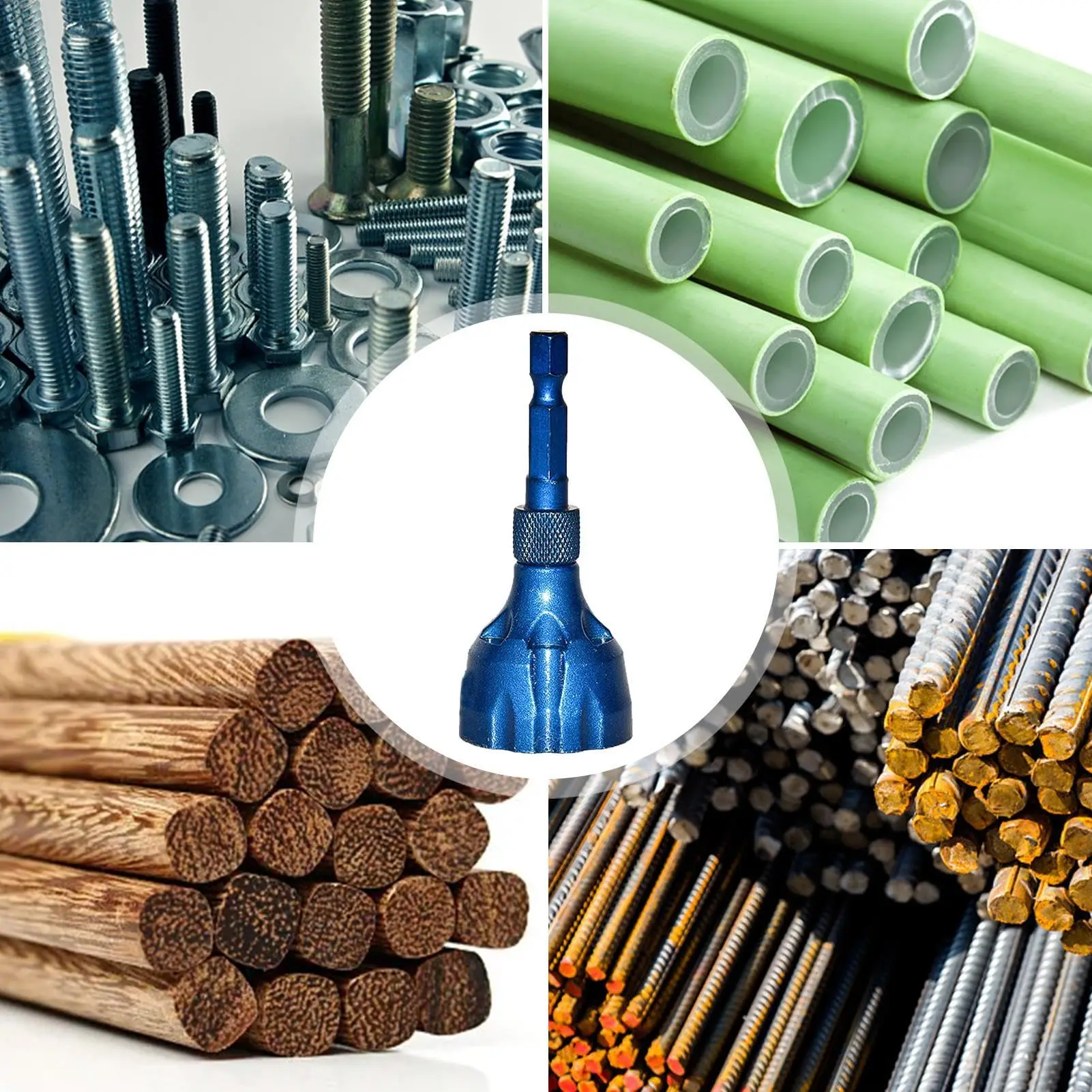 Deburring External Chamfering Tools Metal Deburring Cylindrical Chamfering Thread Trimming Screw and Bolt Trimming Drilling Tool