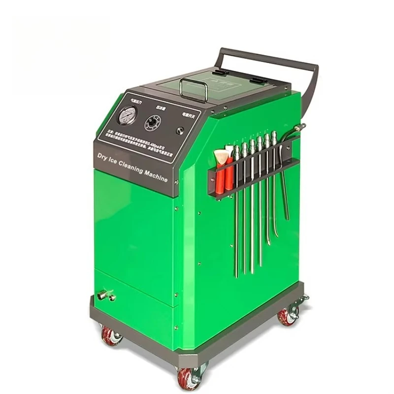 Professional Industrial Use Auto Care Engine Carbon Cleaner CO2 Dry Ice Blaster Cleaning Machine