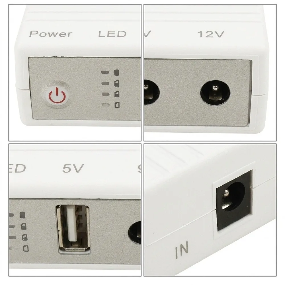 10400mAh for ups Backup Power for Router Modem DSLR Camera Fingerprint Recorder Fax Machine and Other DC Powered Networking