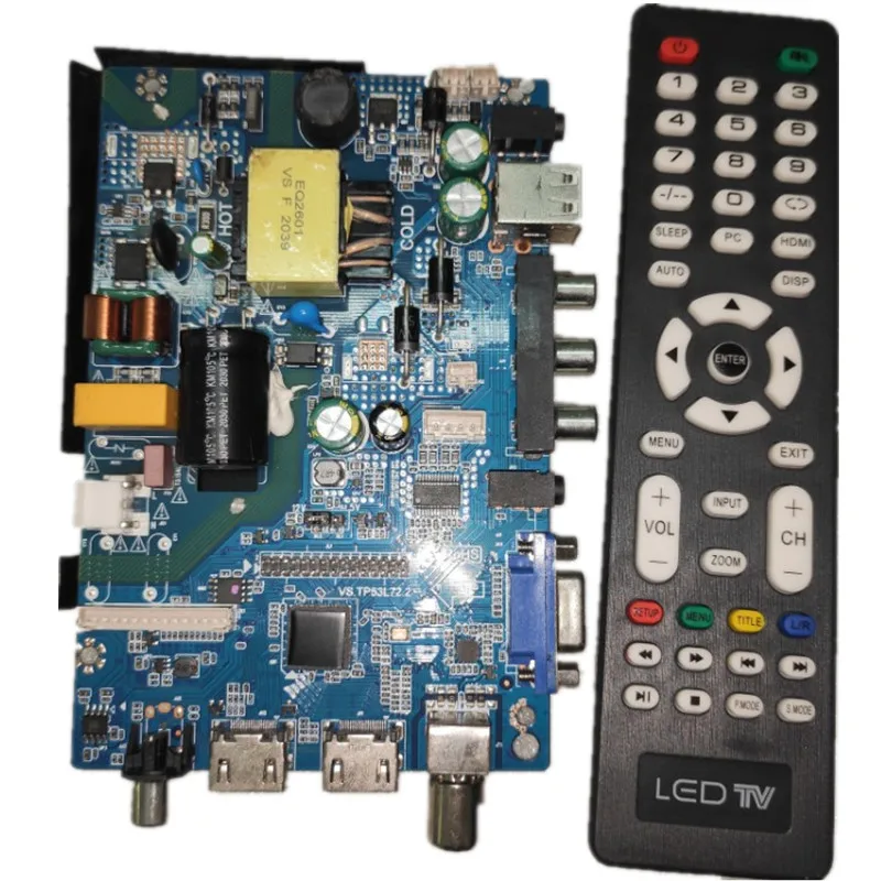 Darmowa dostawa! tp53l72.21 VS.TP53L72.2 trzy w jednym telewizorze płyta sterownicza 2 interfejsy hdmi podświetlenie 35 -- 60v 600ma