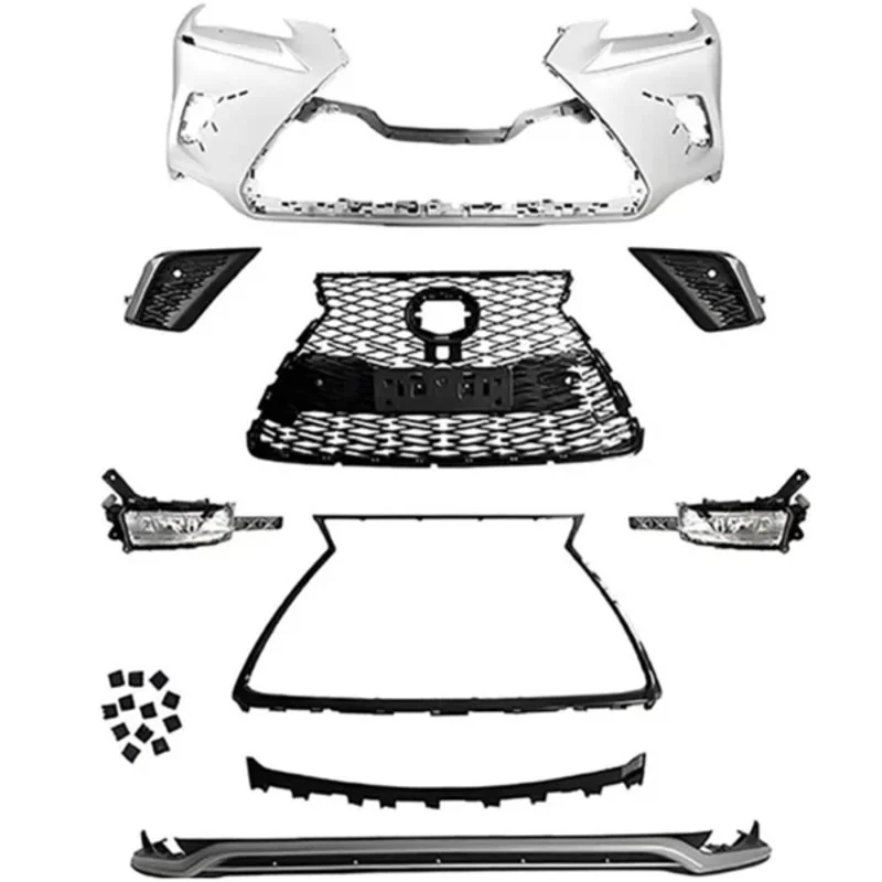 

Automotive Parts Suitable for 15-18 Front Bumper Covers, Lexus NX200T, NX300, NX300H Car Bumper Grille Body Kits