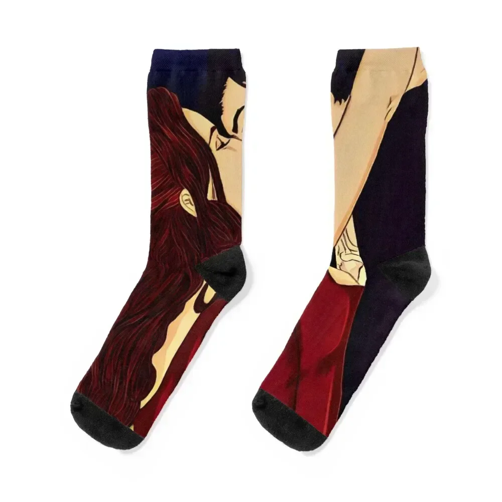 

This Story is About Love Socks compression floral gift shoes Women's Socks Men's