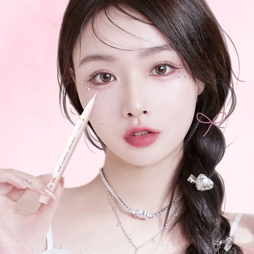 Lápiz eliminador de delineador de ojos portátil, reutilizable, resistente al agua, herramienta a prueba de sudor, lápiz para quitar cejas, cosmético, limpieza, borrado, multifunción N9D3