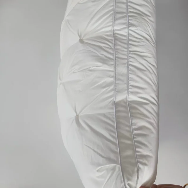 White Pure Cotton Face Sleeping Pillow For Five Star Hotel Home Adult Soft Neck Health Care Support Adult AB Side Pillow Core