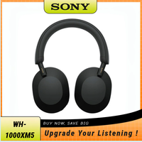 Sony WH-1000XM5 Wireless Headphones Noise Canceling Foldable Bluetooth Earphone Bass Stereo Sound Game Business Exercise Headset